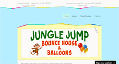 Desktop Screenshot of junglejumpbouncehouse.com